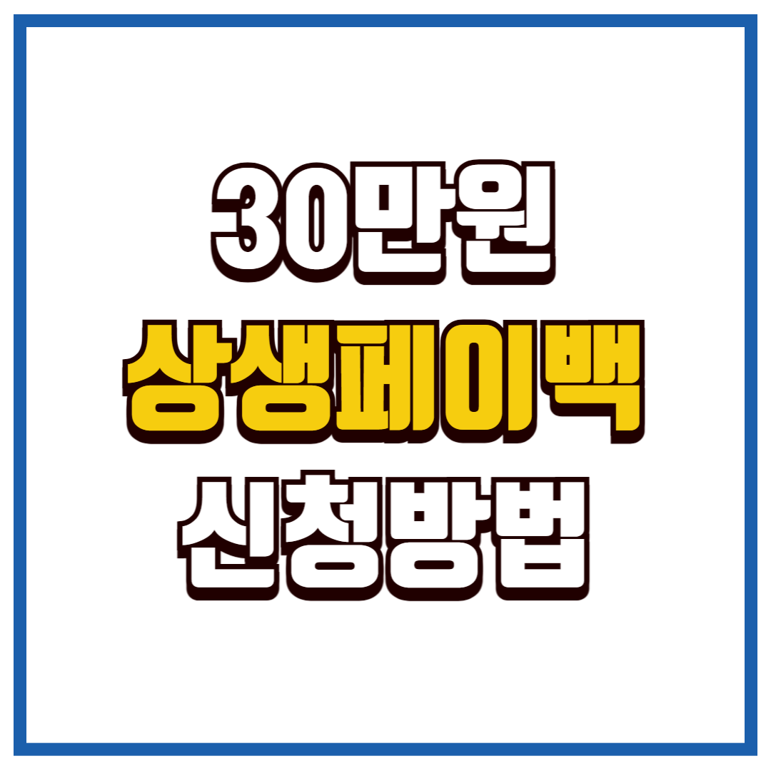 상생페이백 신청