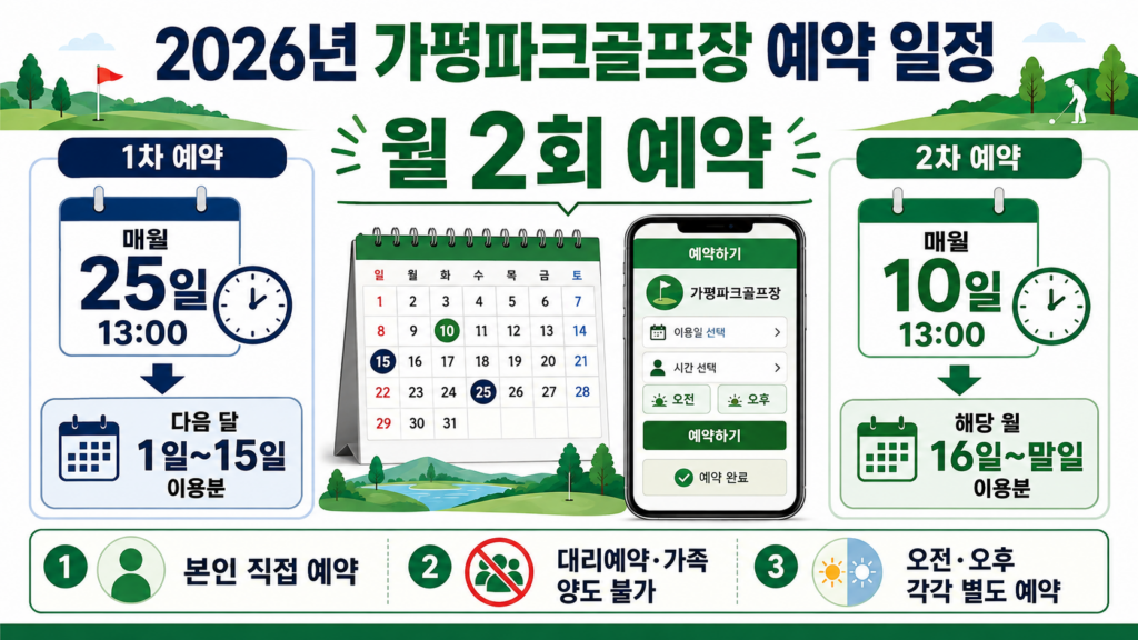 가평 파크골프장