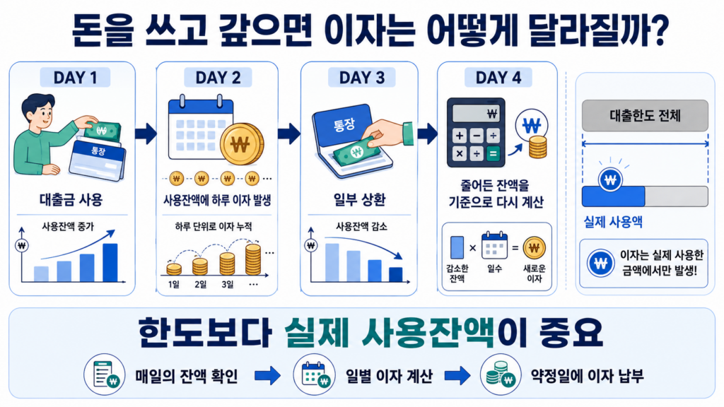 마이너스 통장 이자