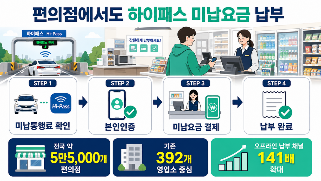 하이패스 미납요금