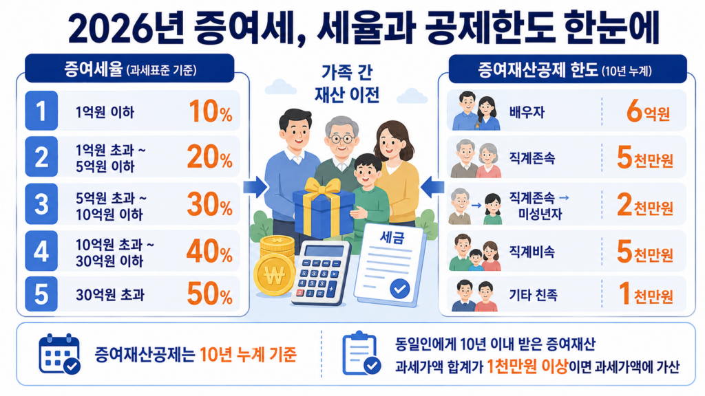 증여세 계산기