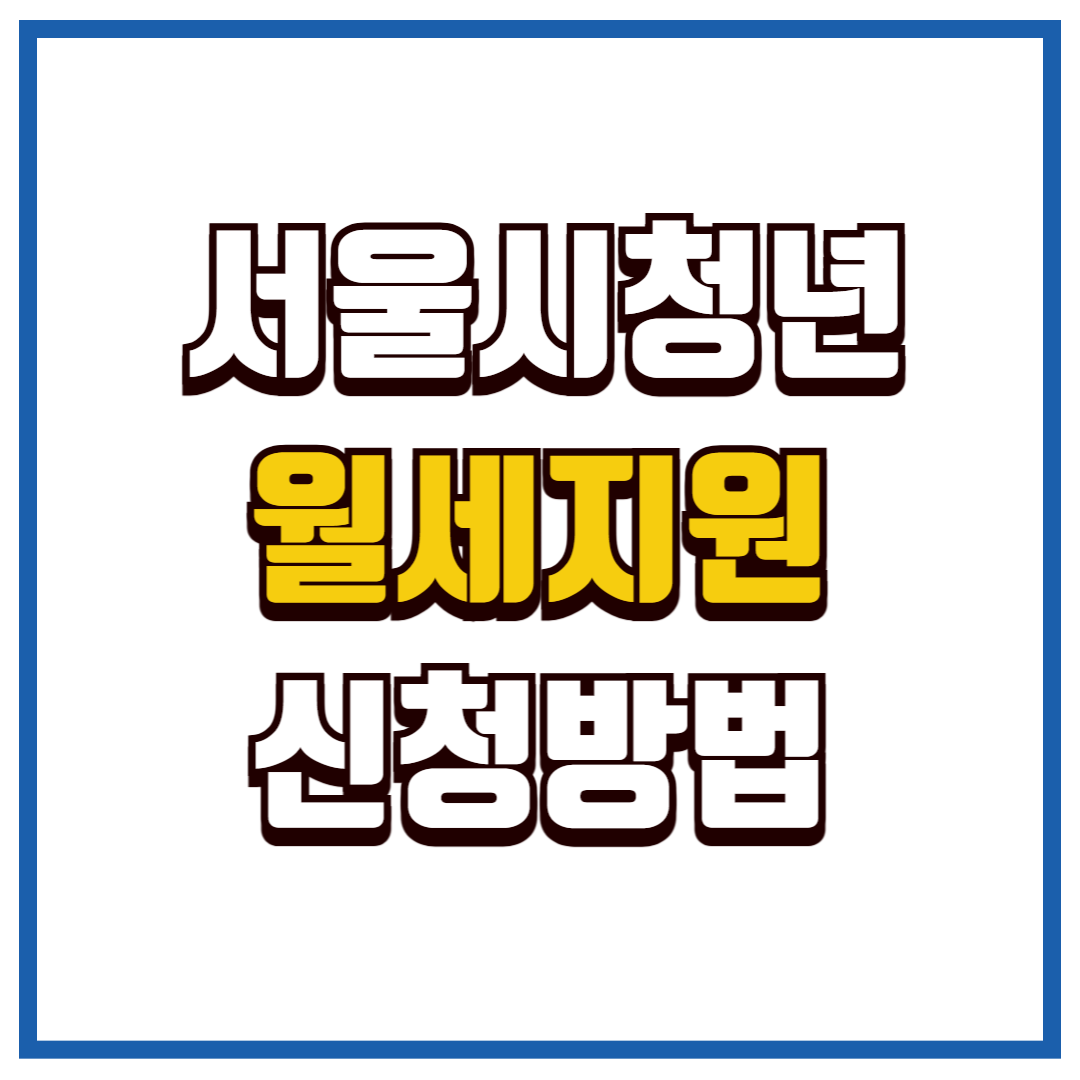 청년월세지원